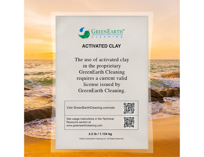 GreenEarth Activated Clay Standard 2.5lb Bags - 30lb Box