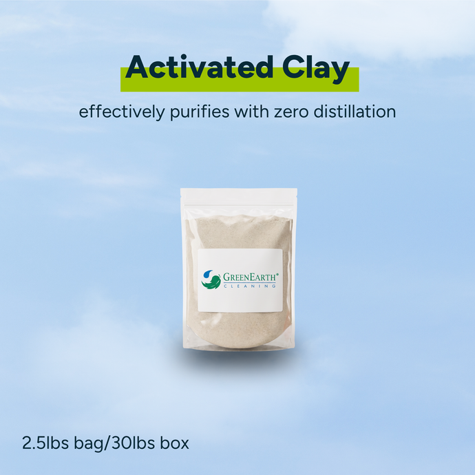 GreenEarth Activated Clay Standard 2.5lb Bags - 30lb Box