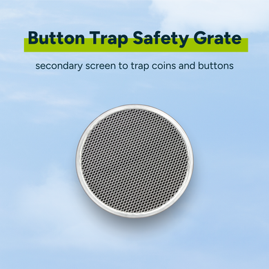 Button Trap Safety Grate