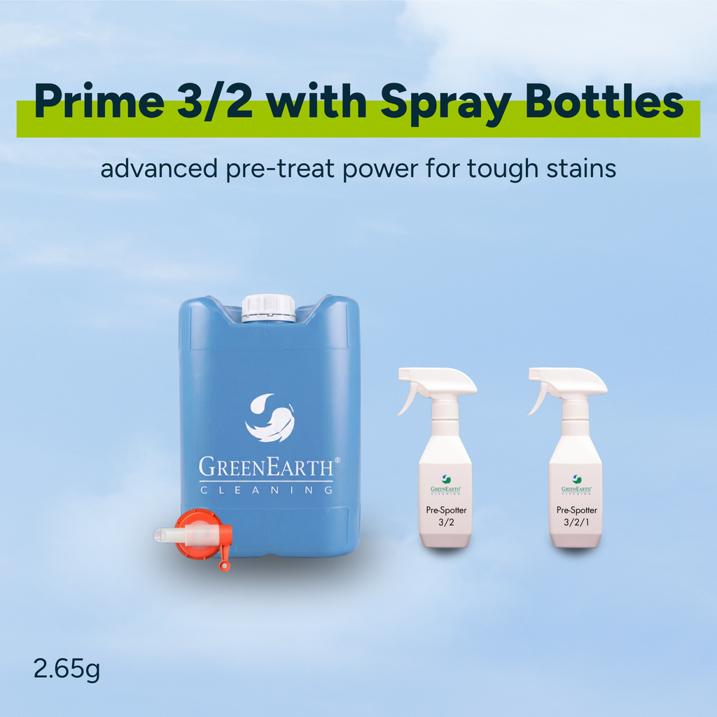 GreenEarth Prime 3/2 2.65gal/10l With Spray Bottles