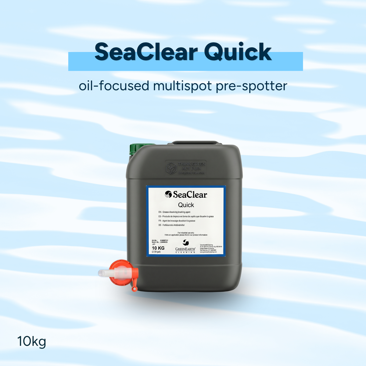 SeaClear Quick 10kg/ 2.59gal