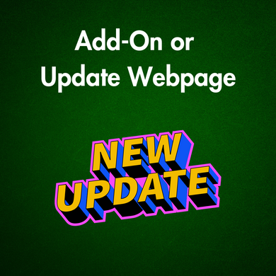 Add On Or Update Pages For Website